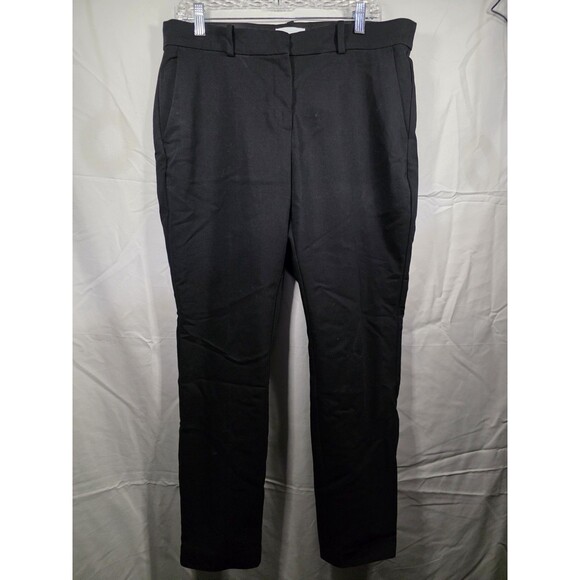 H&M Pants - H&M Black Zipped Dress Pants Polyester Womens 14 Chic and Classy